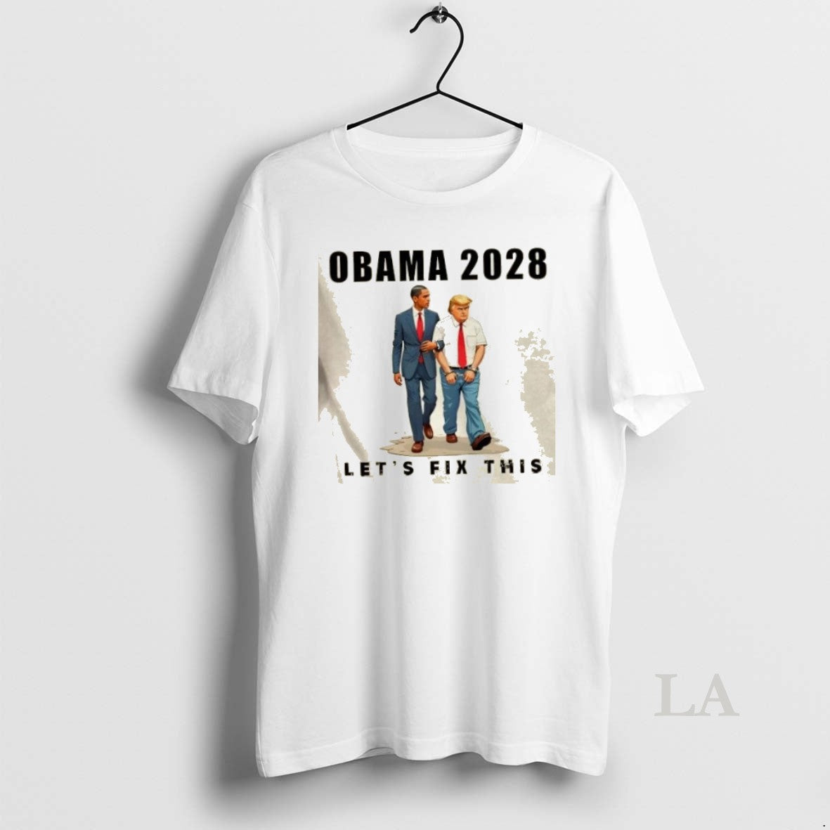 Original Obama 2028 Lets Fix This Trump Jail - clothing by TeeHivey.com