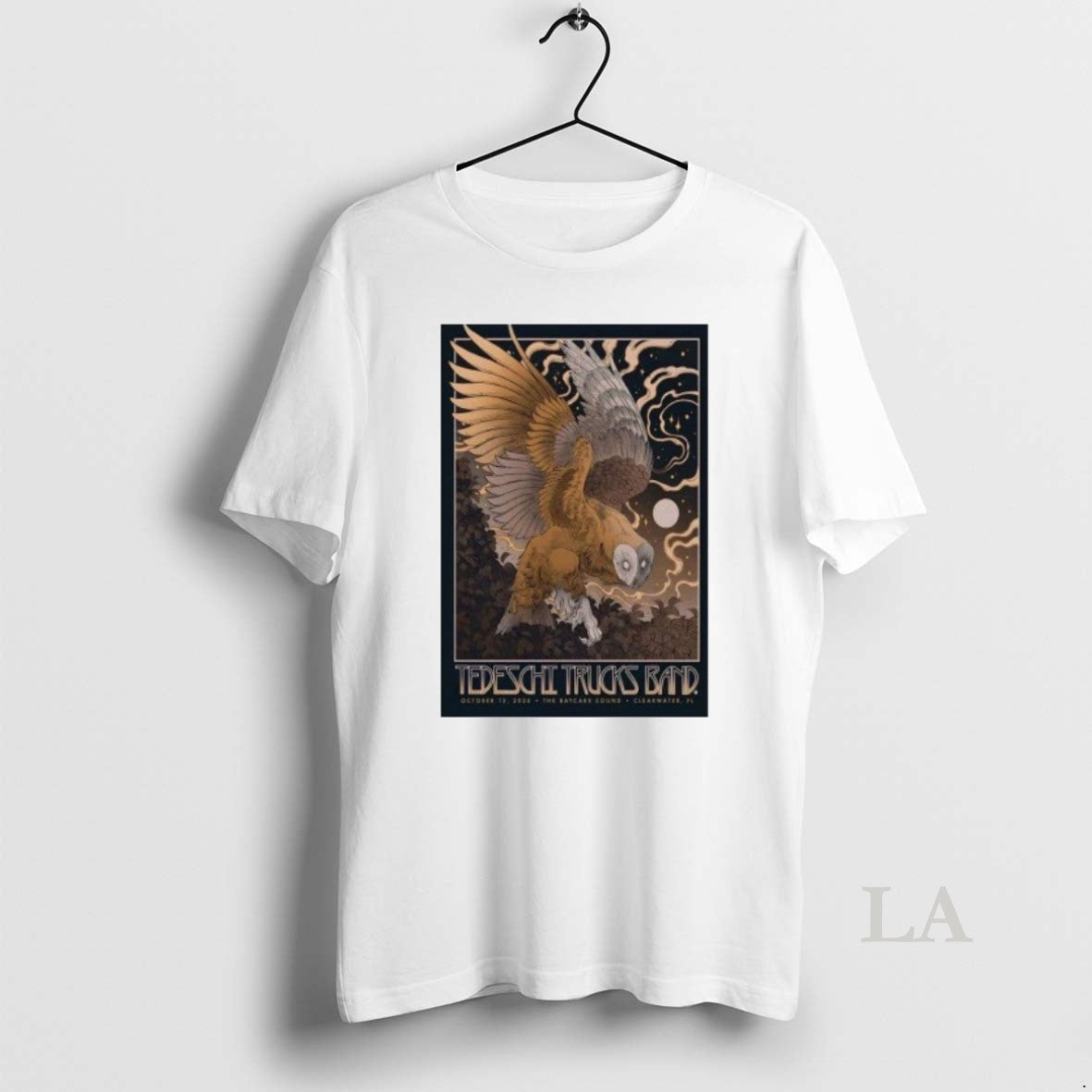 Original Owl Tedeschi Trucks Band Oct 12 2025 Clearwater Fl - clothing by TeeHivey.com