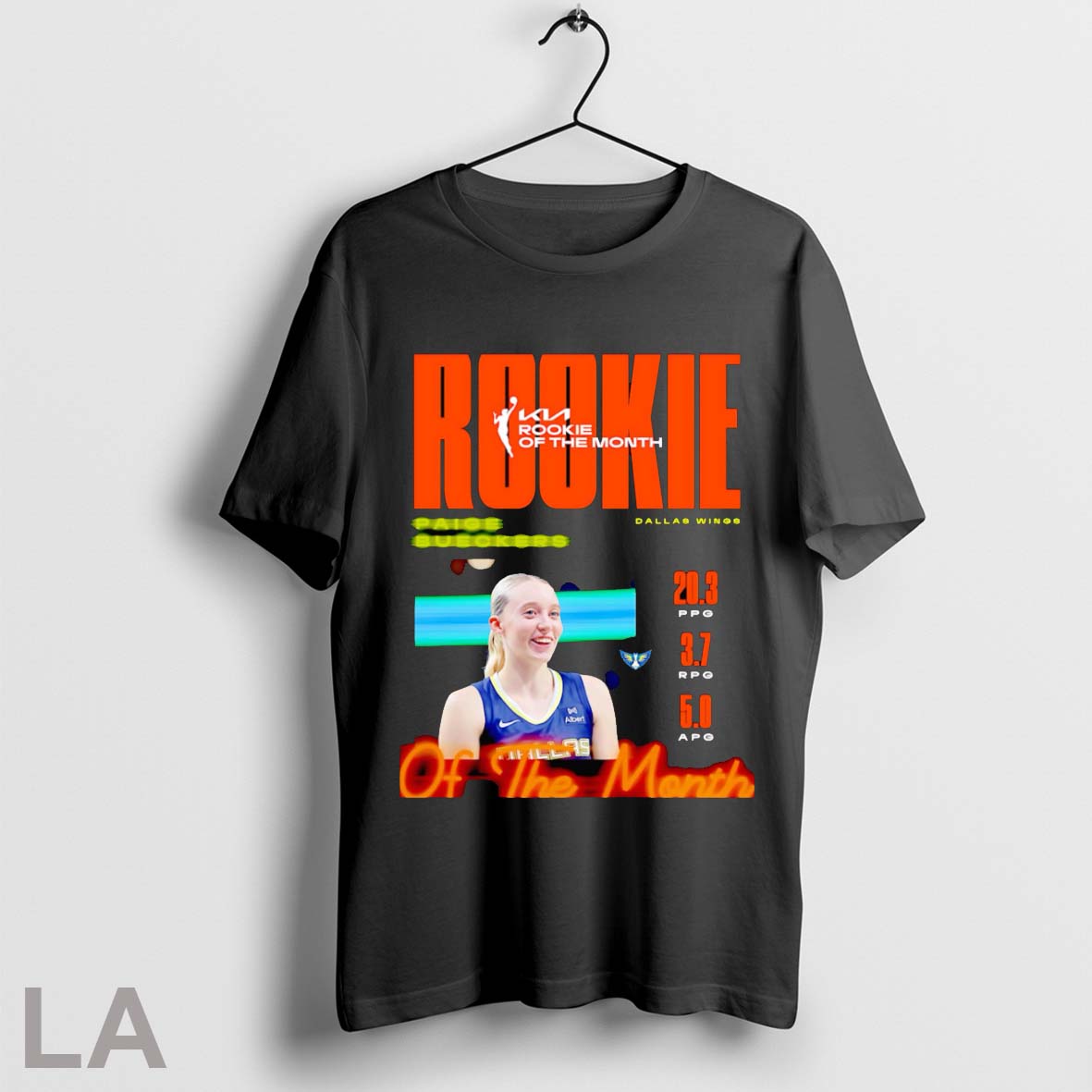 Original Paige Bueckers Rookie Of The Month Poster - clothing by TeeHivey.com