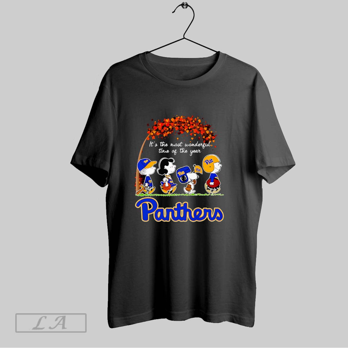 Original Peanuts Its The Most Wonderful Time Of The Year Panthers T Shirt