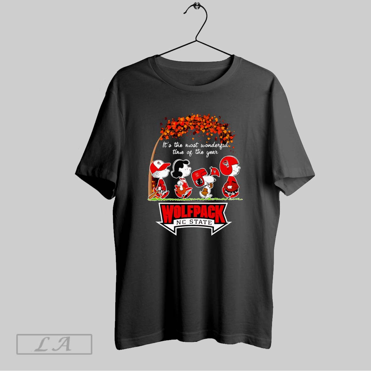 Original Peanuts Its The Most Wonderful Time Of The Year Wolfpack Nc State