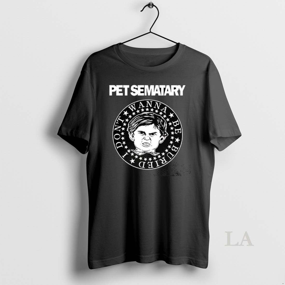 Original Pet Sematary I Dont Wanna Be Buried Logo - clothing by TeeHivey.com