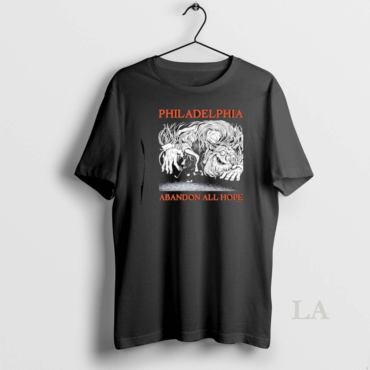 Original Philadelphia Abandon All Hope Meet Gritty Mascot - clothing by TeeHivey.com