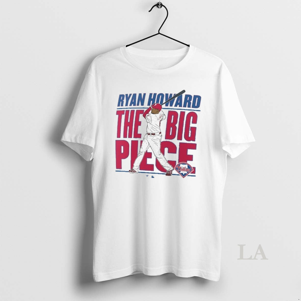 Original Philadelphia Phillies Mlb Ryan Howard The Big Piece Cooperstown Player - clothing by TeeHivey.com