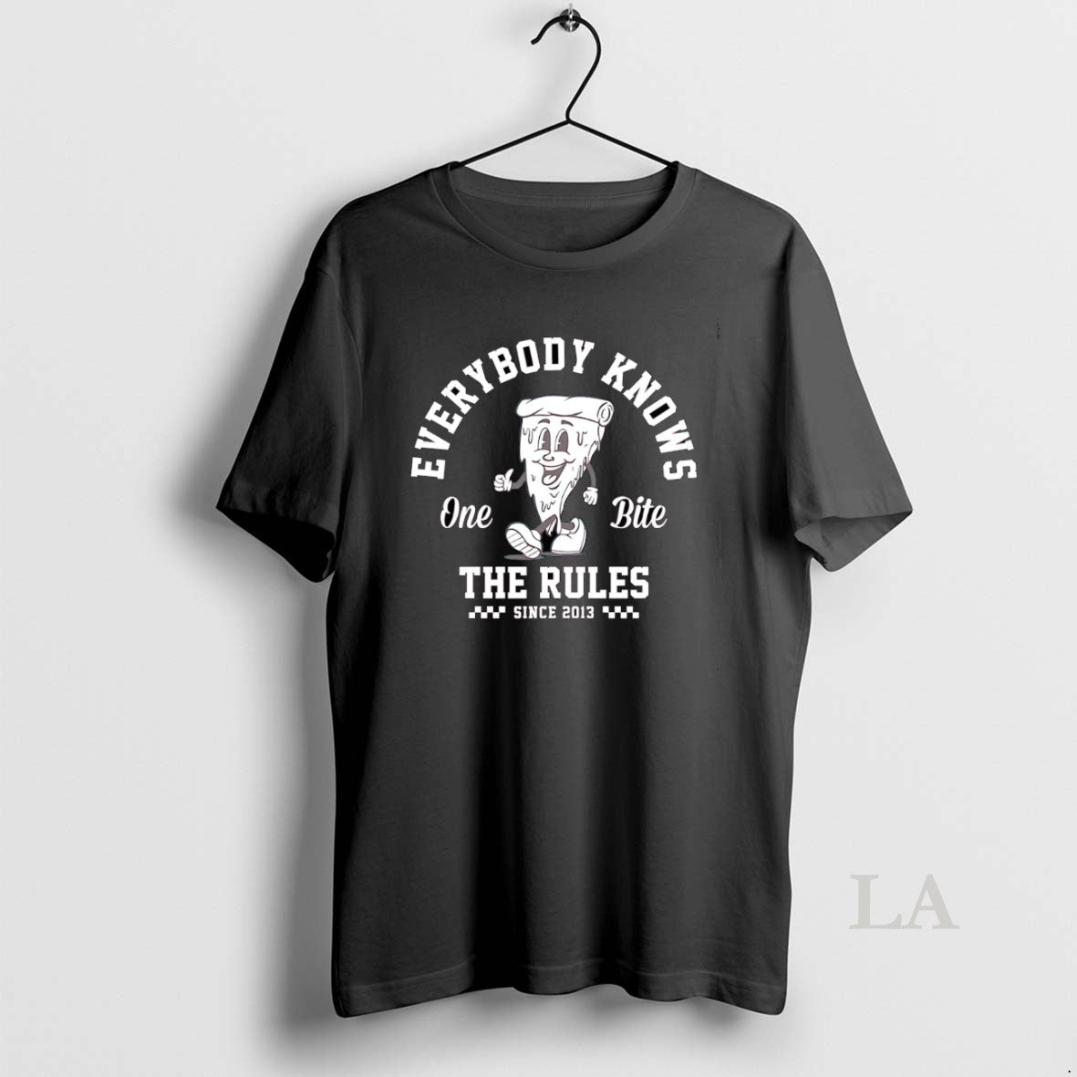 Original Pizza Everybody Knows One Bite The Rules - clothing by TeeHivey.com