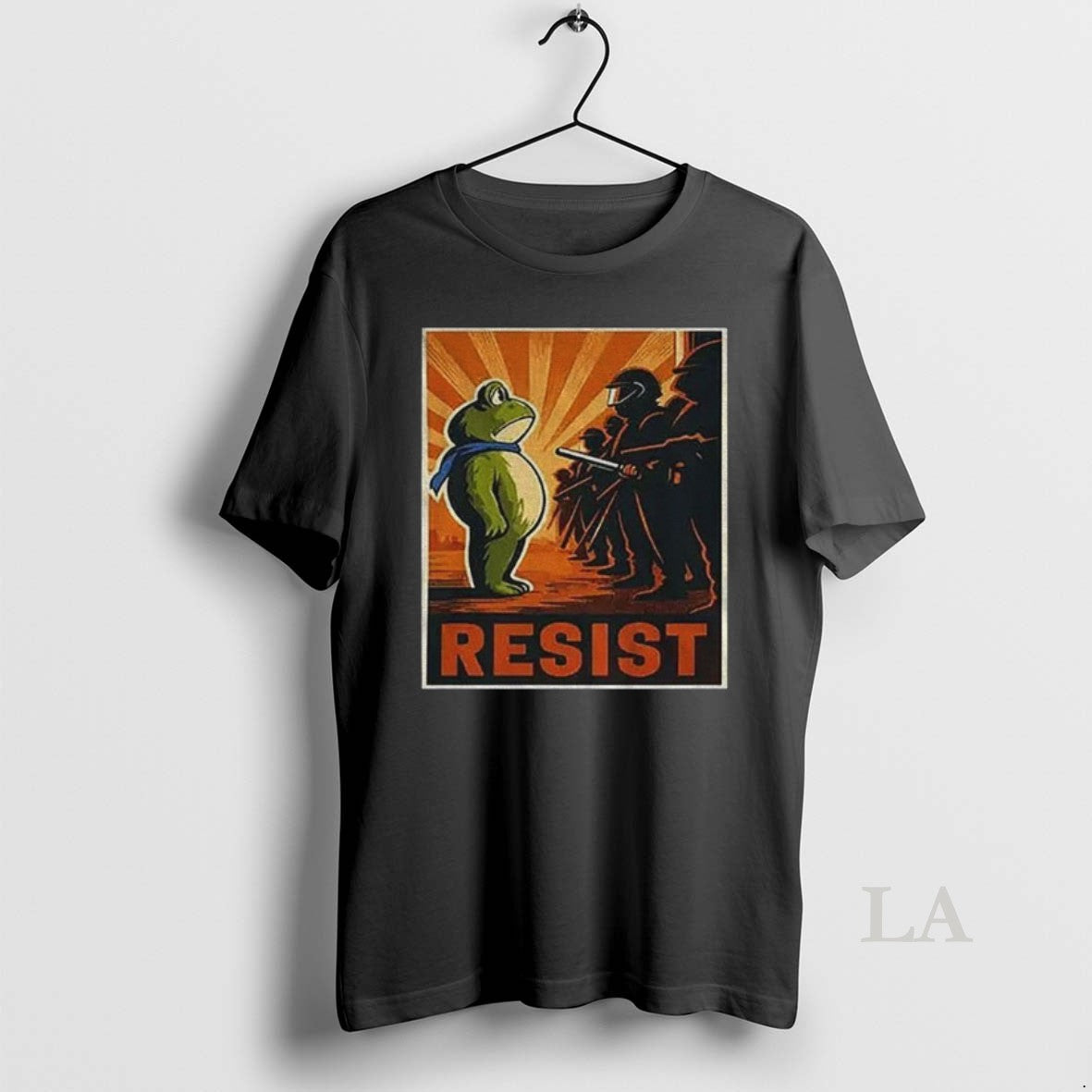 Original Portland Frog Protest Resist Anti Ice Anti Trump - clothing by TeeHivey.com
