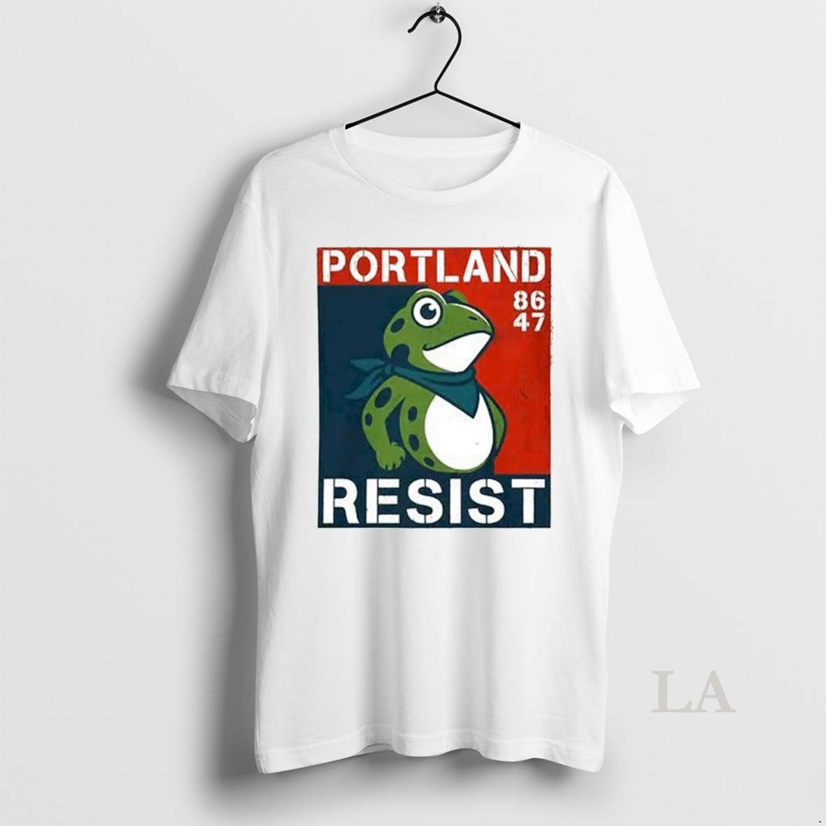 Original Portland Frog Protest Resist 86 47 - clothing by TeeHivey.com