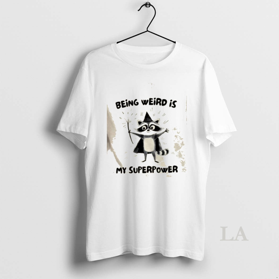 Original Raccoon Wizard Being Weird Is My Superpower - clothing by TeeHivey.com