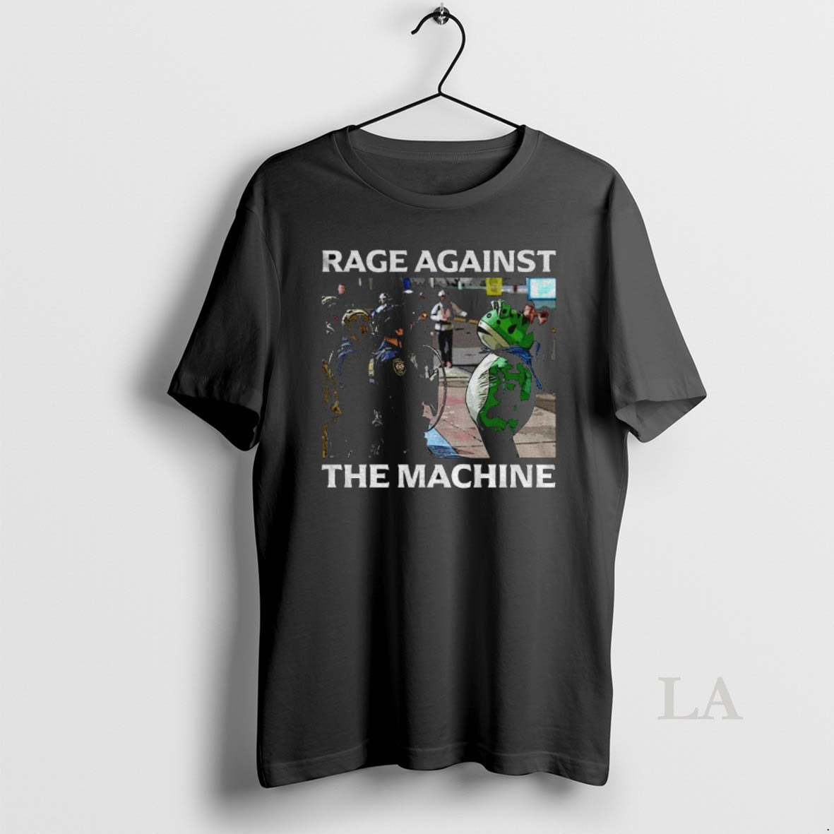 Original Rage Against The Machine Portland Frog Protest Meme - clothing by TeeHivey.com