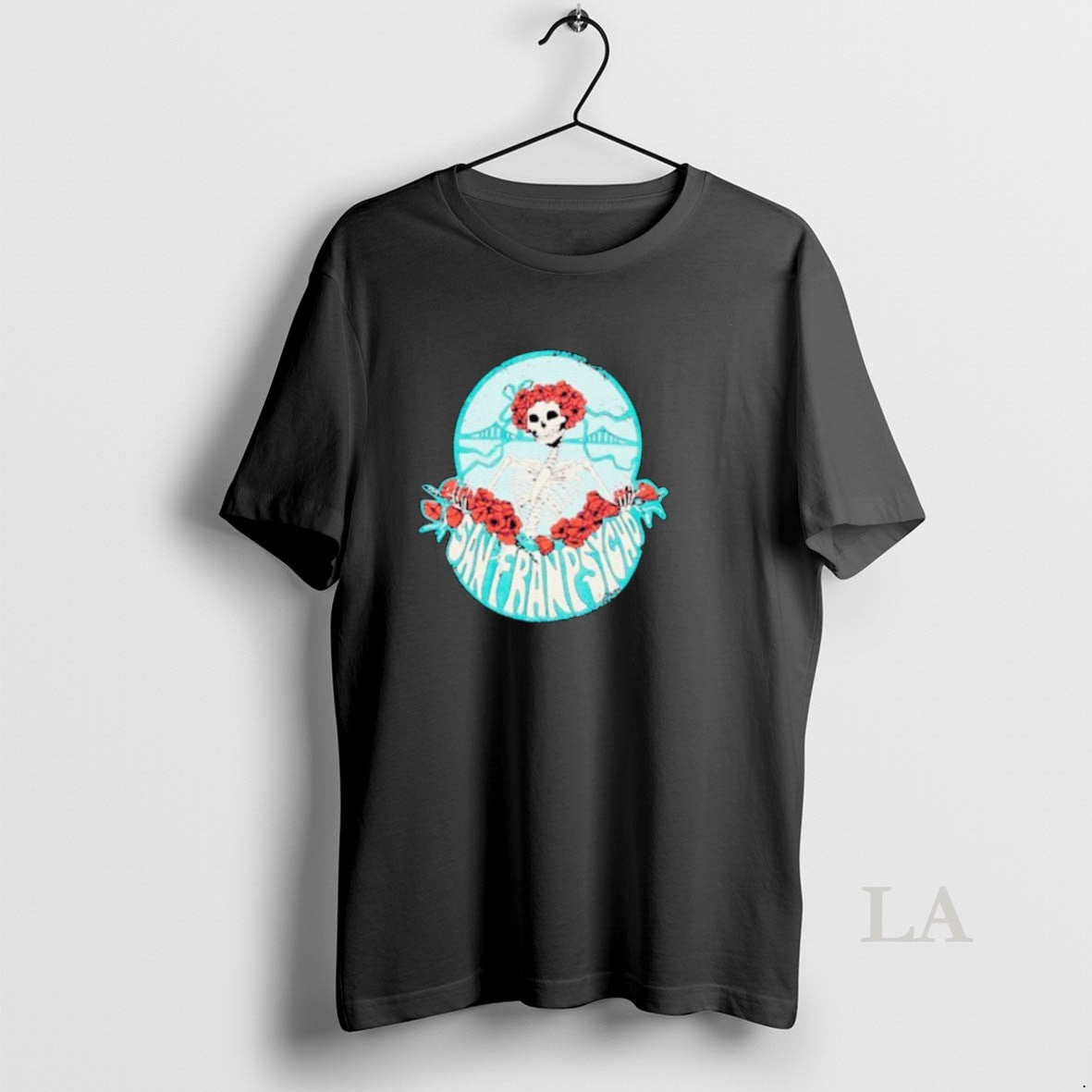 Original San Franpsycho Grateful Bones - clothing by TeeHivey.com