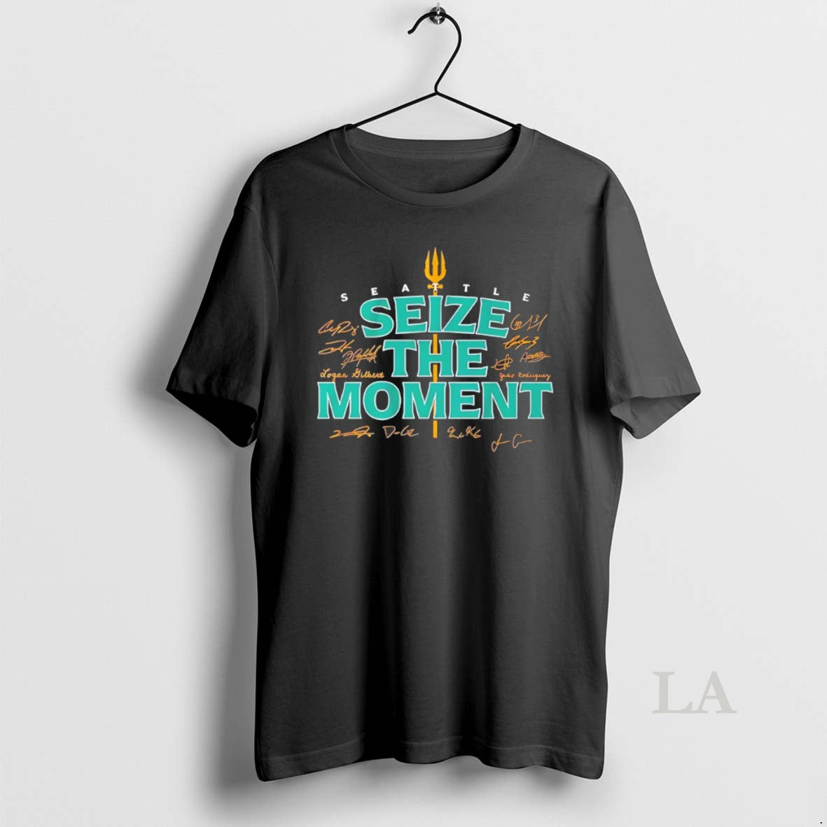 Original Seize The Moment Seattle Mariners Signatures - clothing by TeeHivey.com