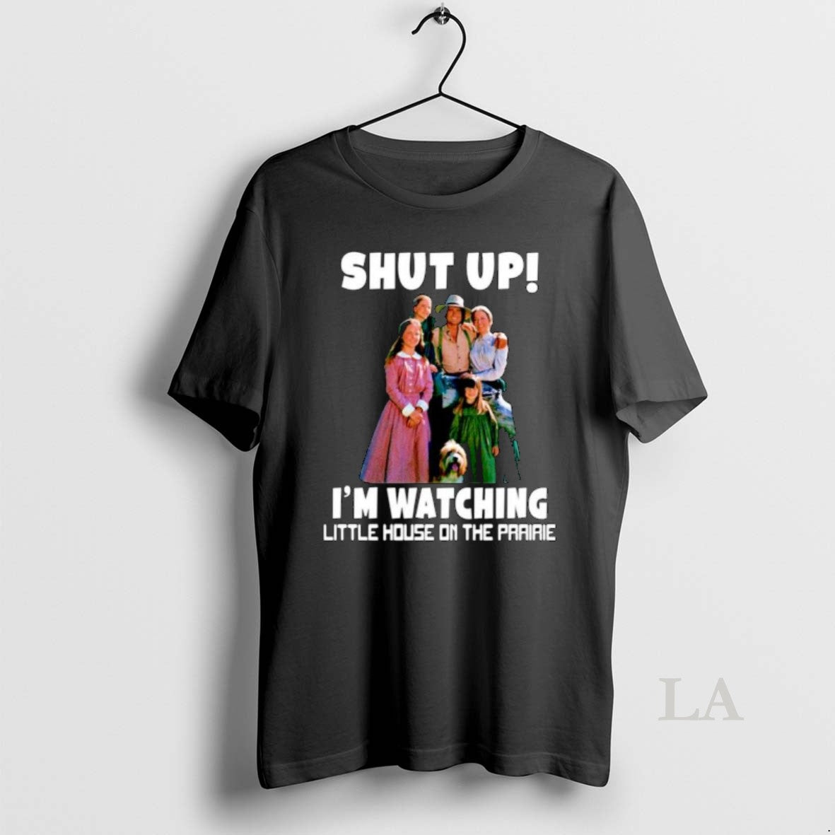 Original Shut Up Im Watching Little House On The Prairie Ornaments - clothing by TeeHivey.com