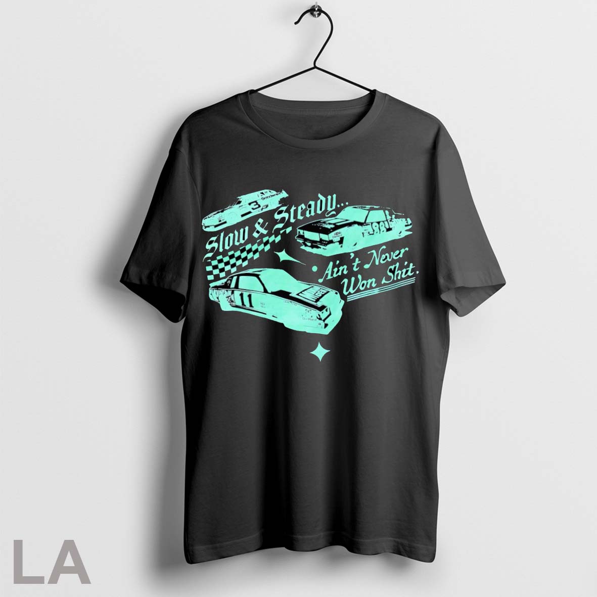 Original Slow And Steady Aint Never Won Shit Poster - clothing by TeeHivey.com