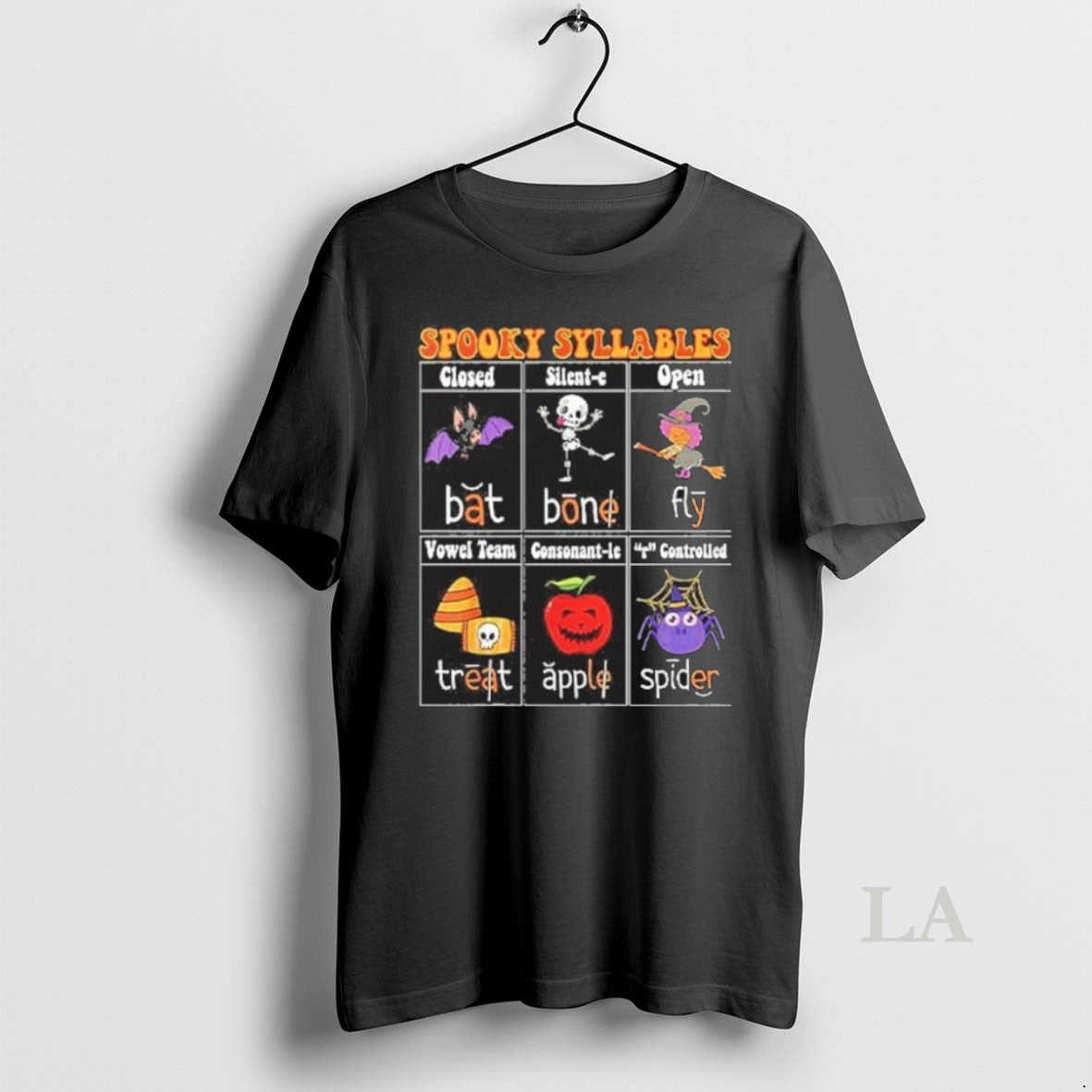 Original Spooky Syllables Teacher Funny Halloween - clothing by TeeHivey.com
