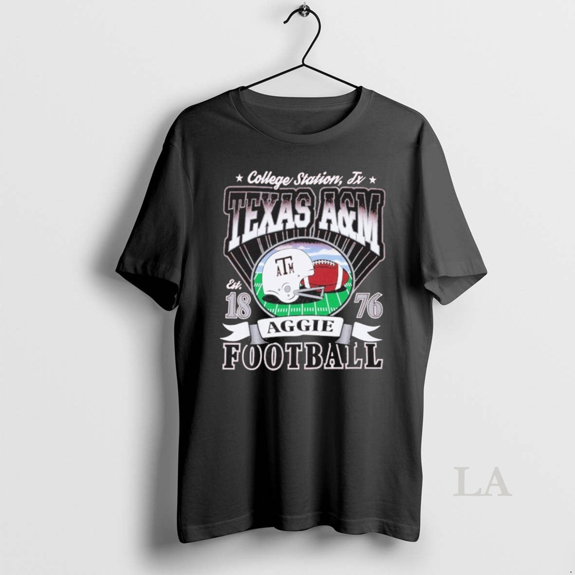 Original Texas Am Football Helmet Est 1876 - clothing by TeeHivey.com