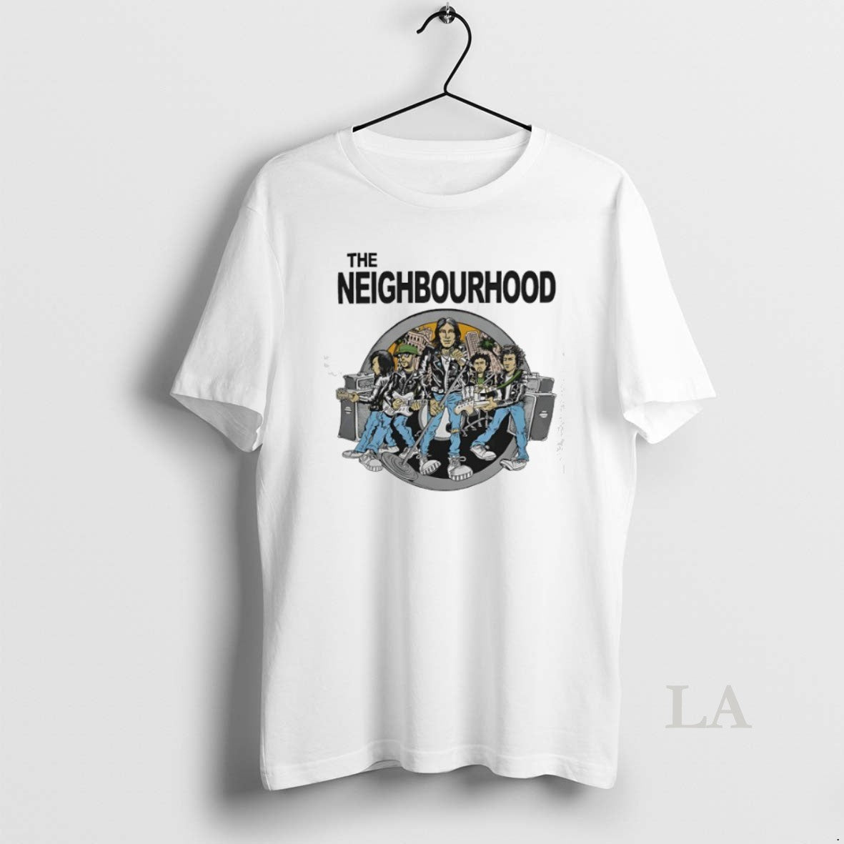 Original The Neighbourhood Band Members Caricature - clothing by TeeHivey.com