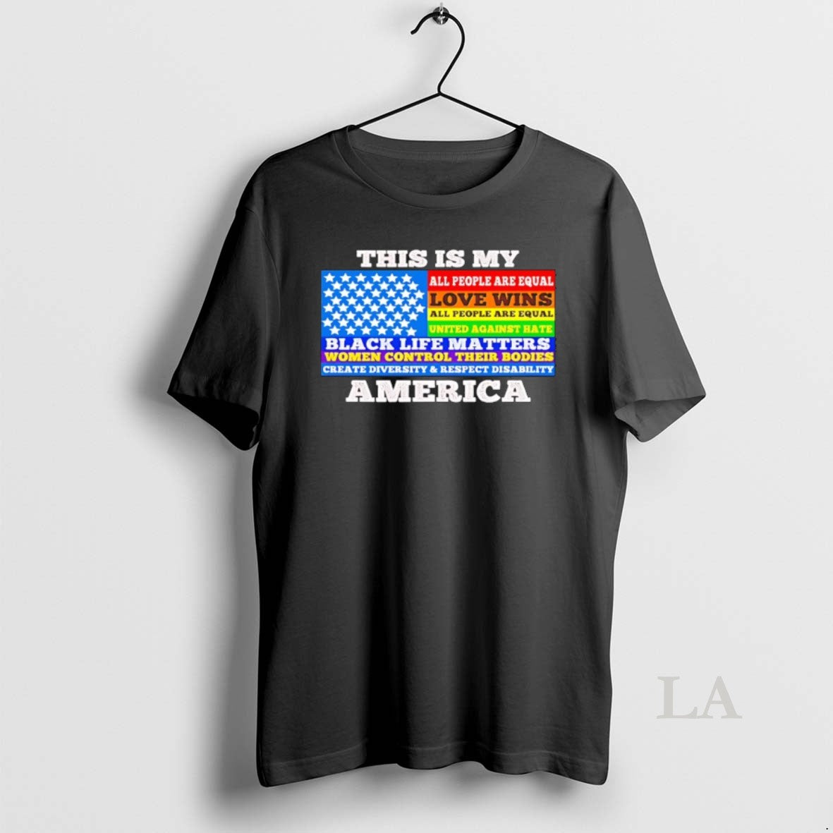 Original This Is My America Black Life Matters - clothing by TeeHivey.com