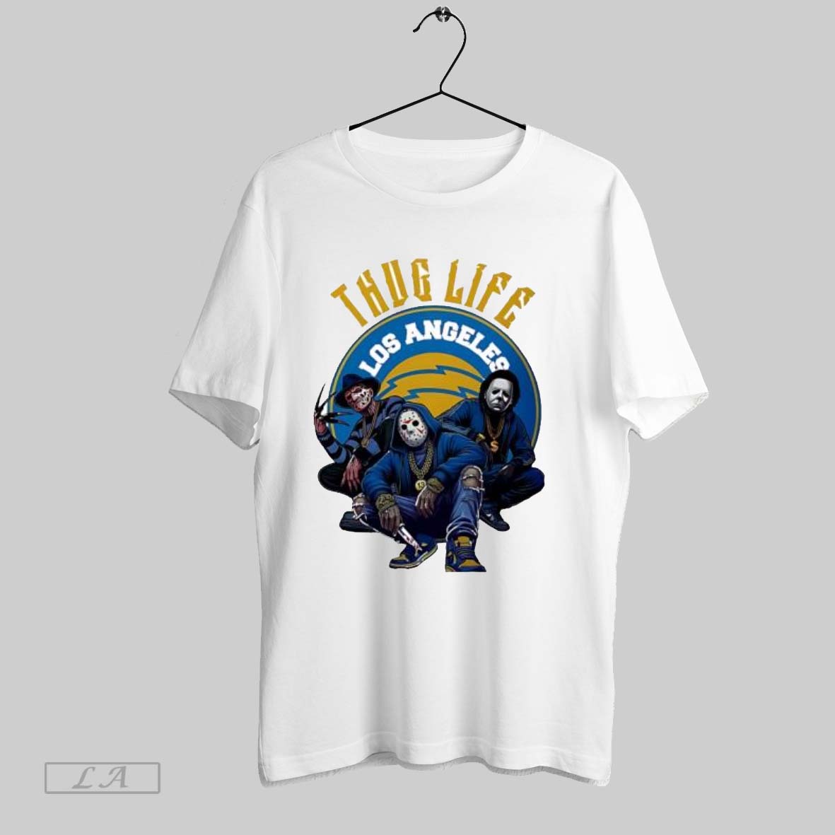 Original Thug Life Los Angeles Freddy Jason Michael Myers Horror Fan - clothing by TeeHivey.com