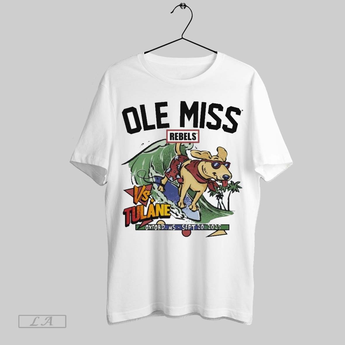 Original Tulane Green Wave Vs Ole Miss Game Day 2025