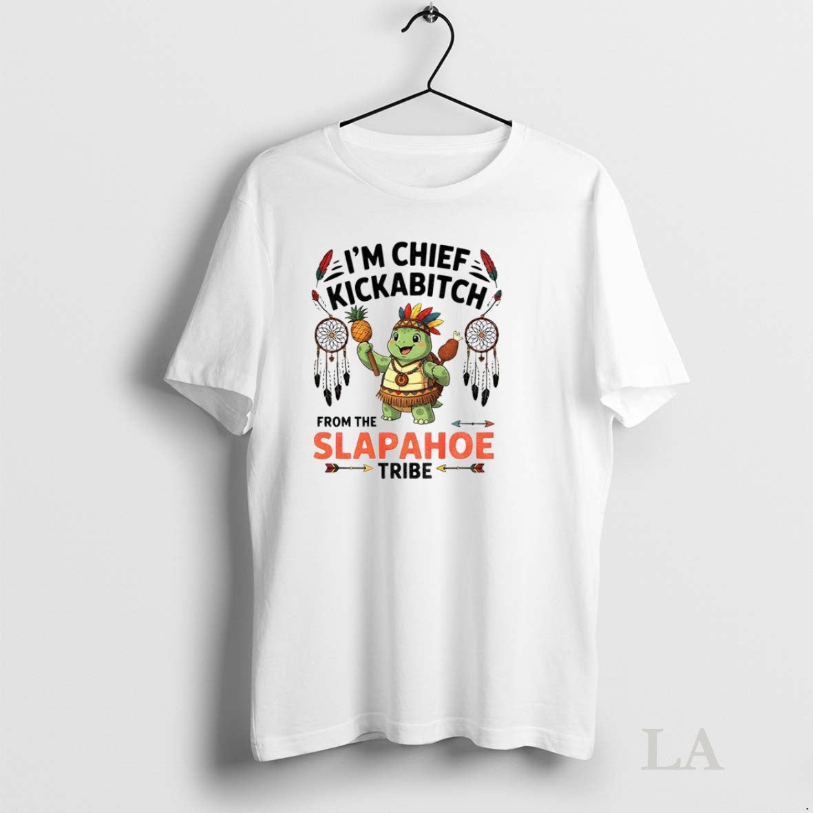 Original Turtle Native Im Chief Kickabitch From The Slapahoe Tribe - clothing by TeeHivey.com