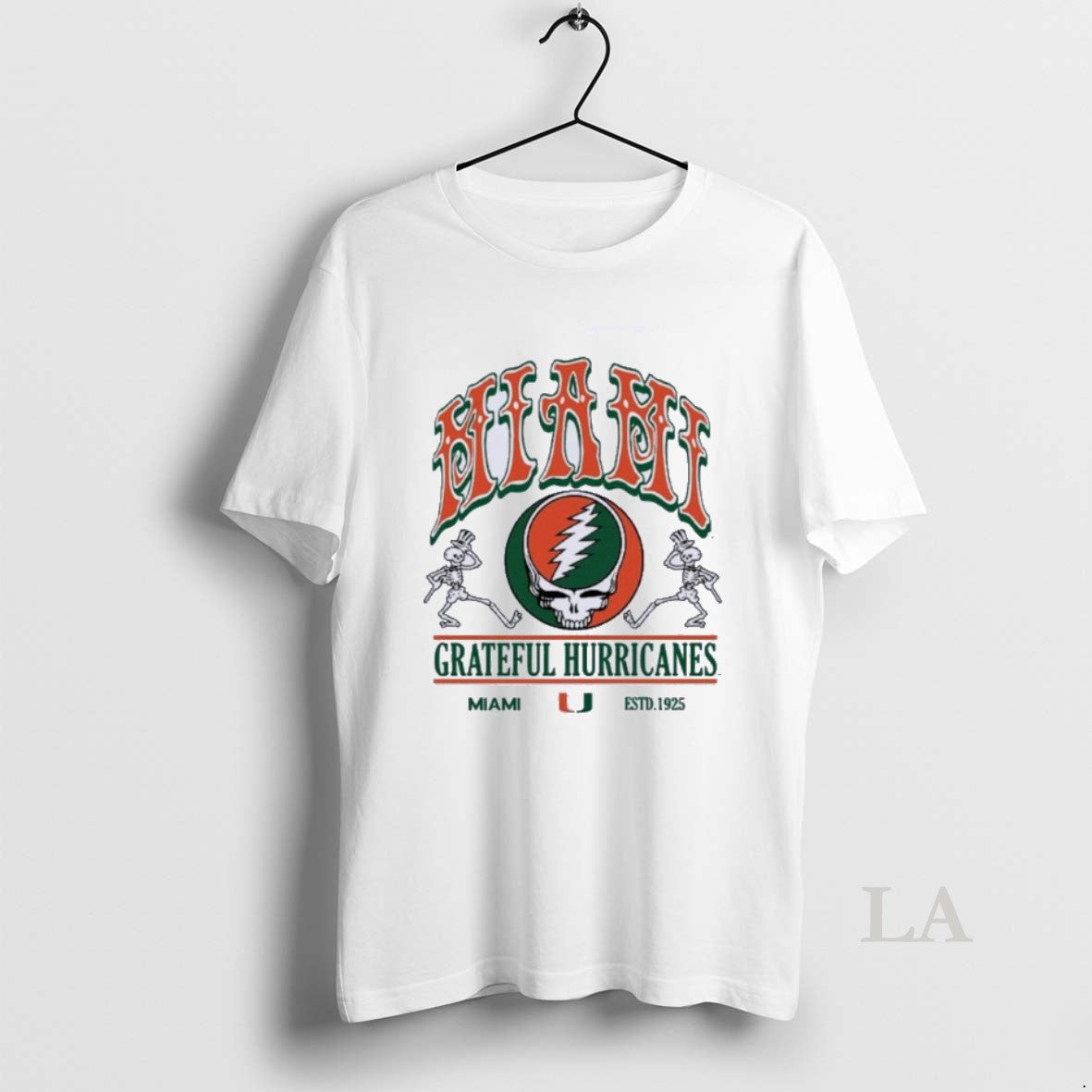 Original University Of Miami X Grateful Hurricanes - clothing by TeeHivey.com