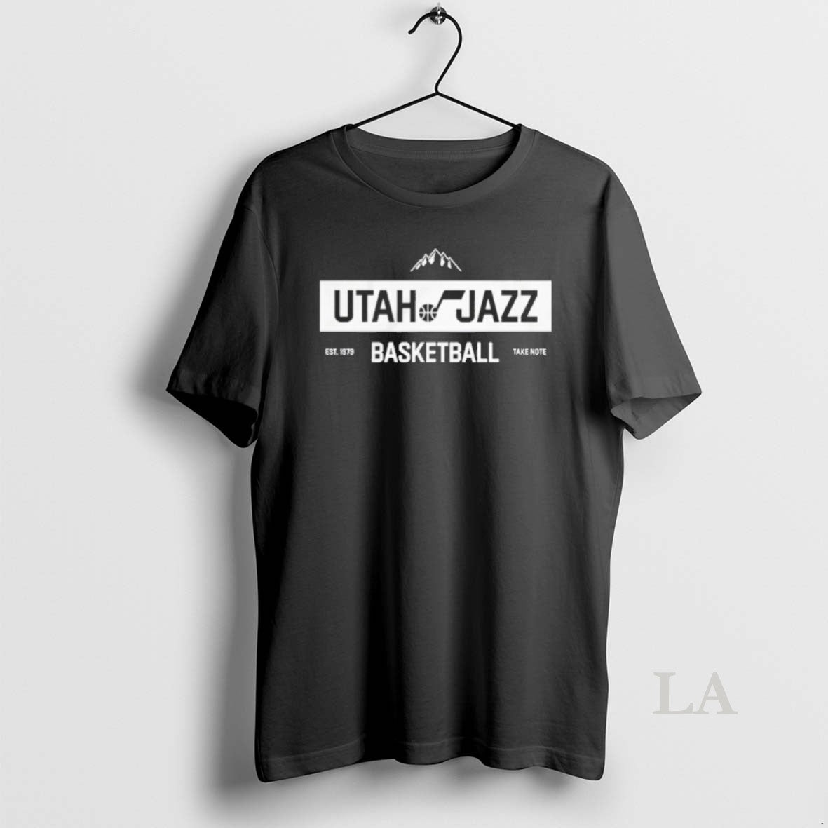 Original Utah Jazz Basketball Take Note Est 1979