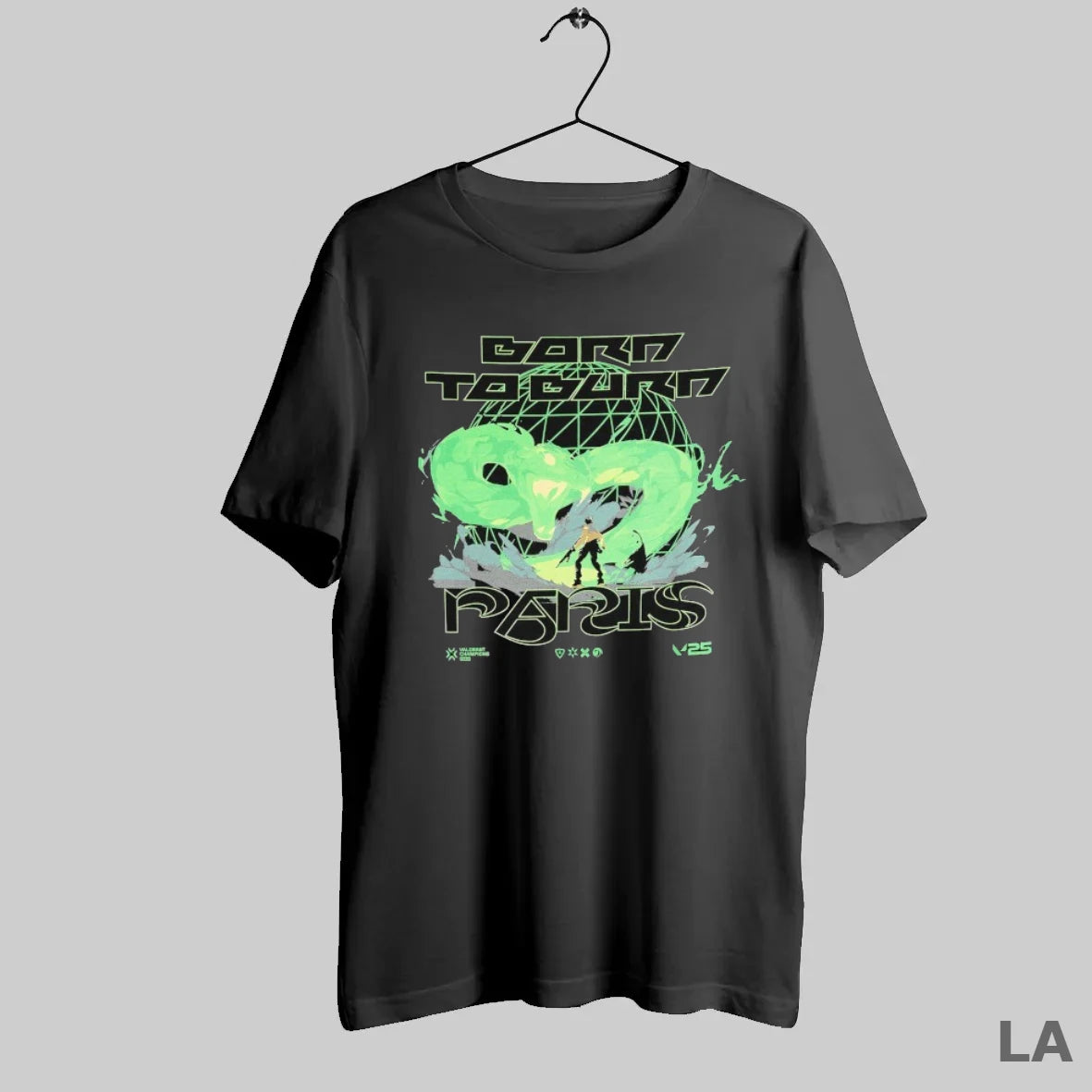 Original Valorant Champions Tour 2025 Born To Burn Riot Games - clothing by TeeHivey.com
