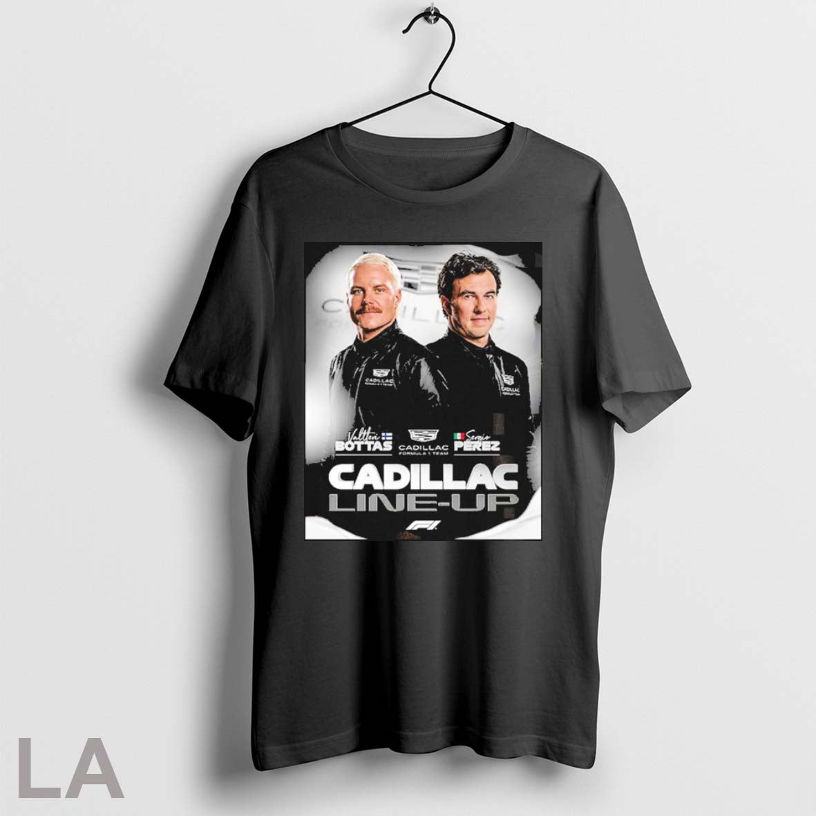 Original Valtteri Bottas Sergio Perez Cadillac Line Up F1 Team Formula 1 Racing 2025 Sports