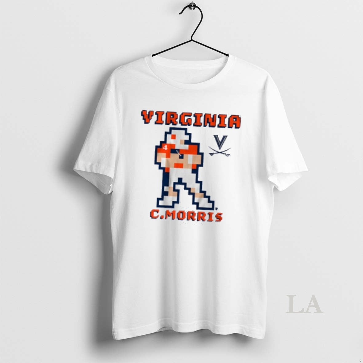 Original Virginia Football Chandler Morris Retro Baller - clothing by TeeHivey.com