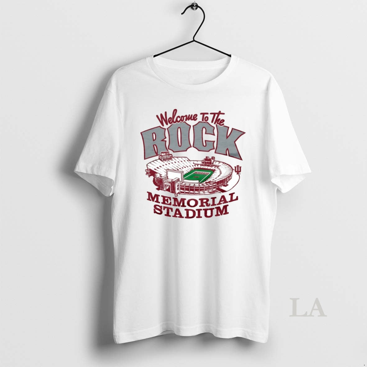 Original Welcome To The Rock Indiana University Memorial Stadium Circle - clothing by TeeHivey.com