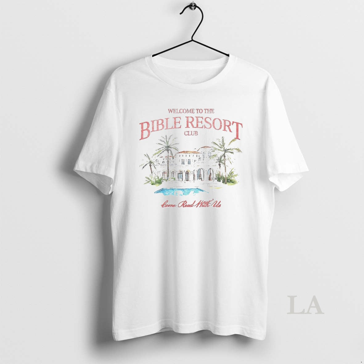 Original Welcome To The Bible Resort Club White - clothing by TeeHivey.com