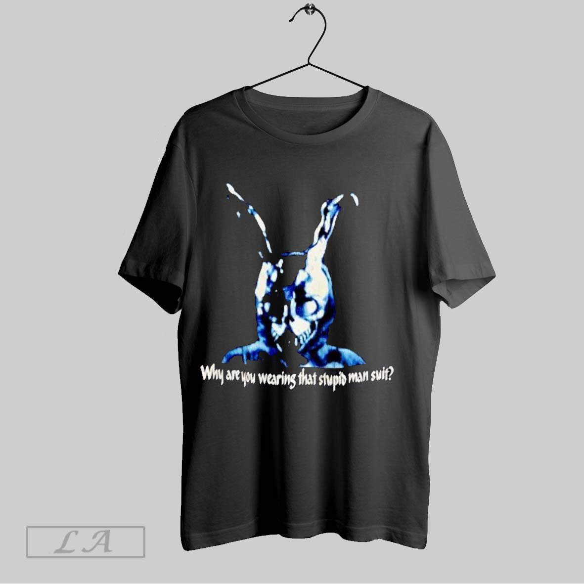 Original Why Are You Wearing That Stupid Man Suit Donnie Darko - clothing by TeeHivey.com