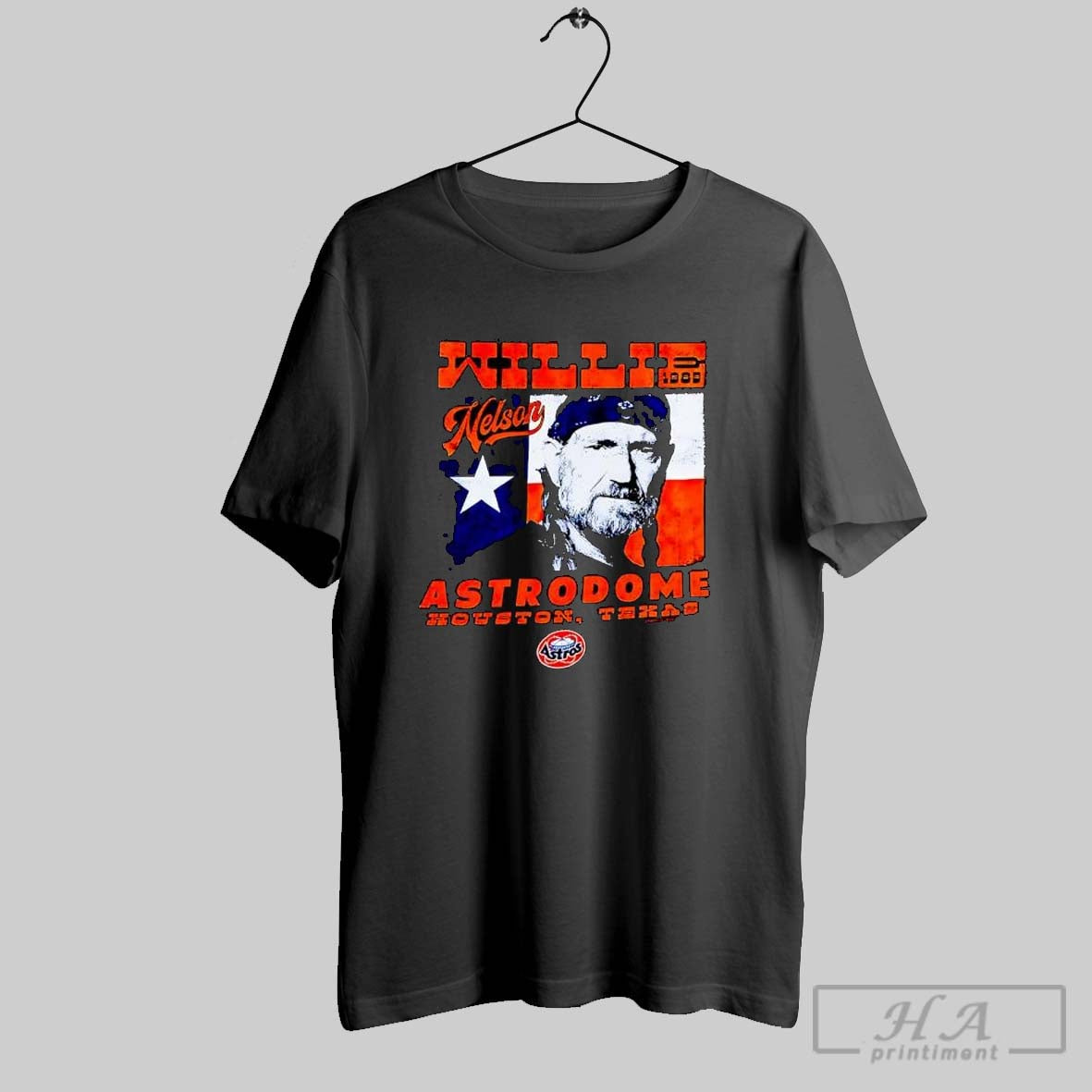 Original Willie Nelson Astros Shirt Tee