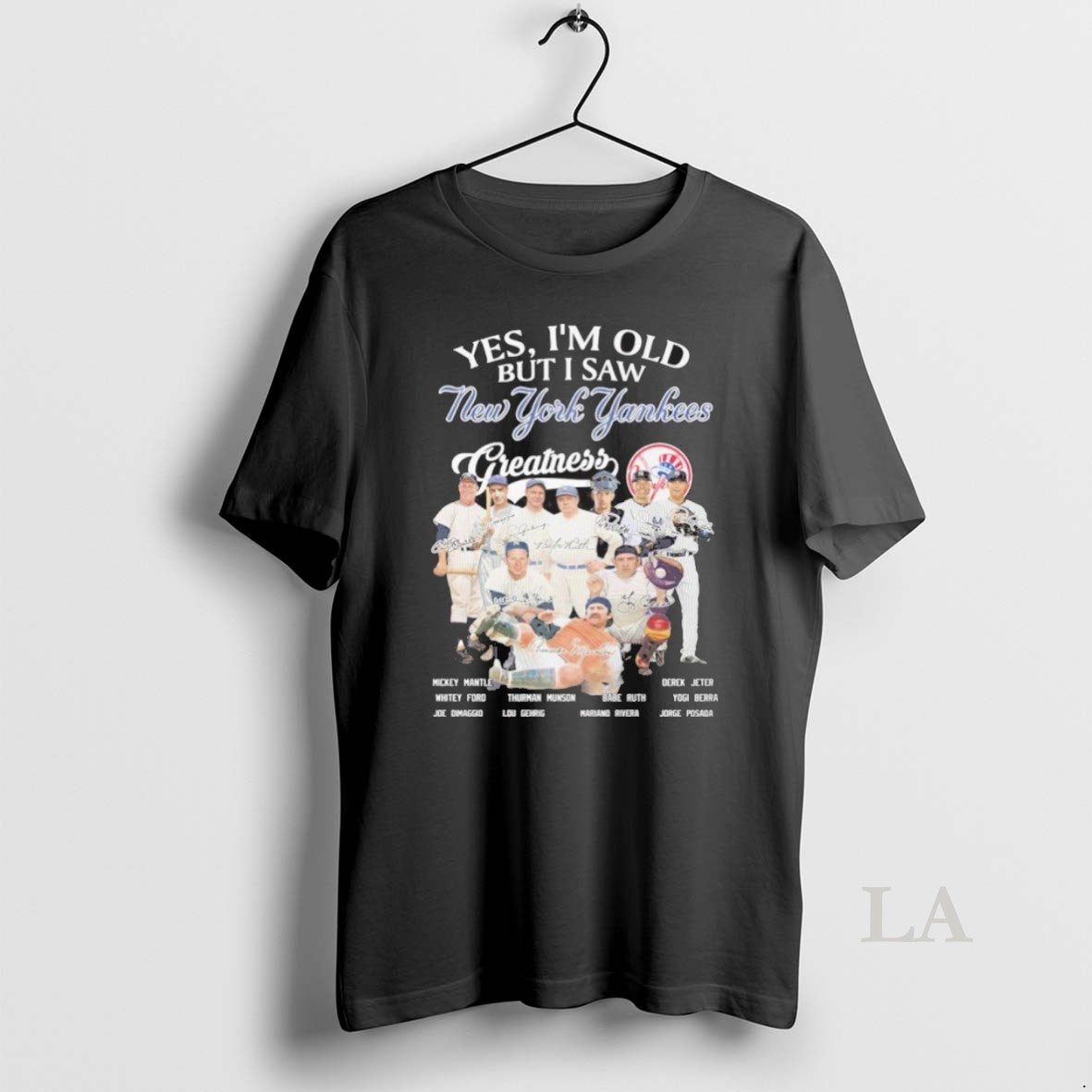 Original Yes Im Old But I Saw Yankees Legends Greatness Signatures - clothing by TeeHivey.com