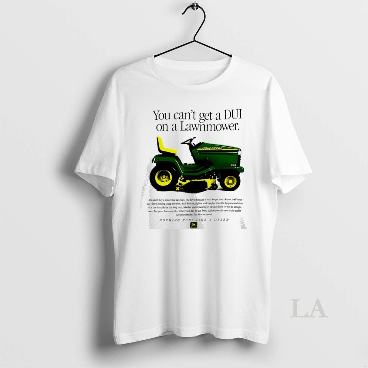 Original You Cant Get A Dui On A Lawnmower - clothing by TeeHivey.com
