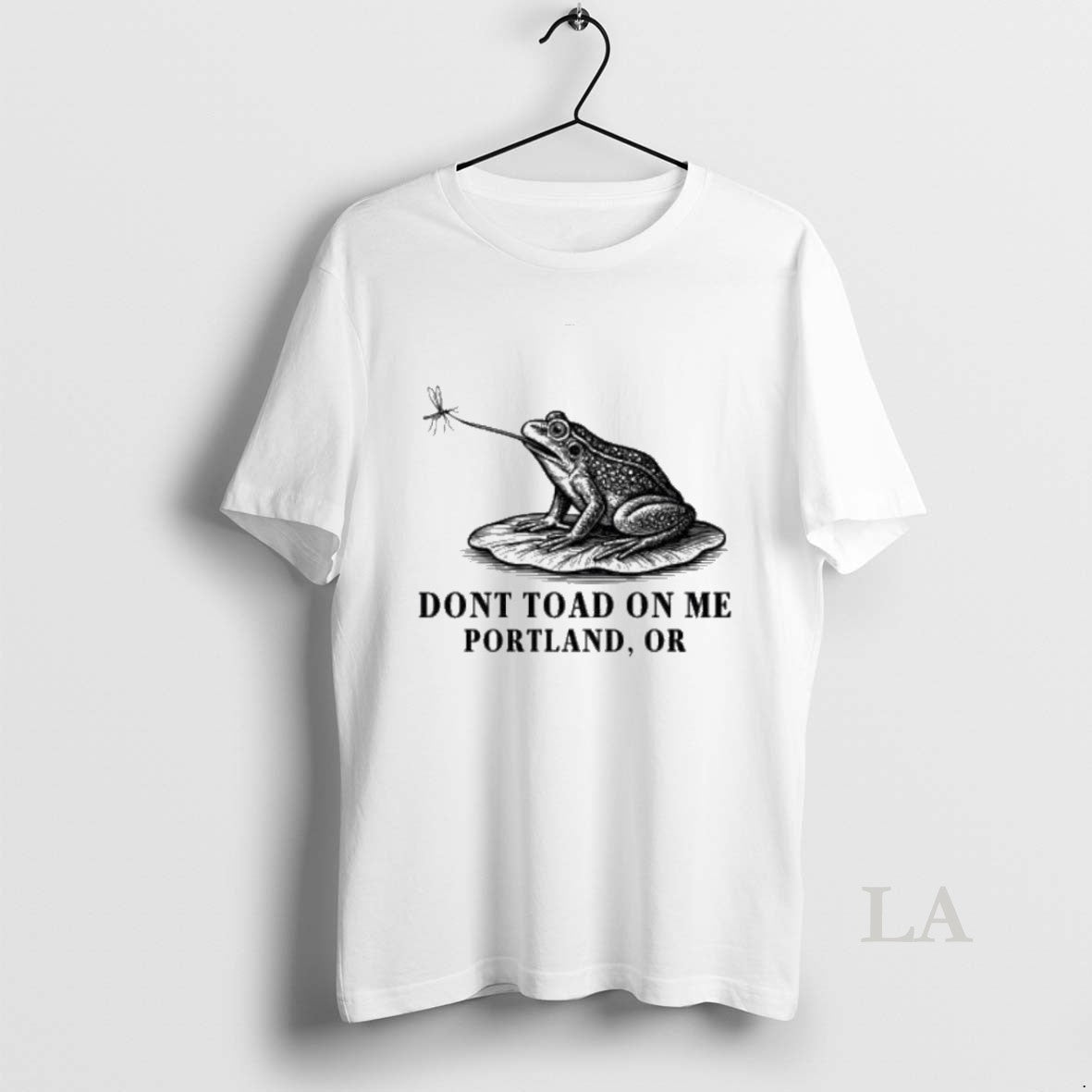 Original Dont Toad On Me Portland Oregon Frog Anti Ice - clothing by TeeHivey.com