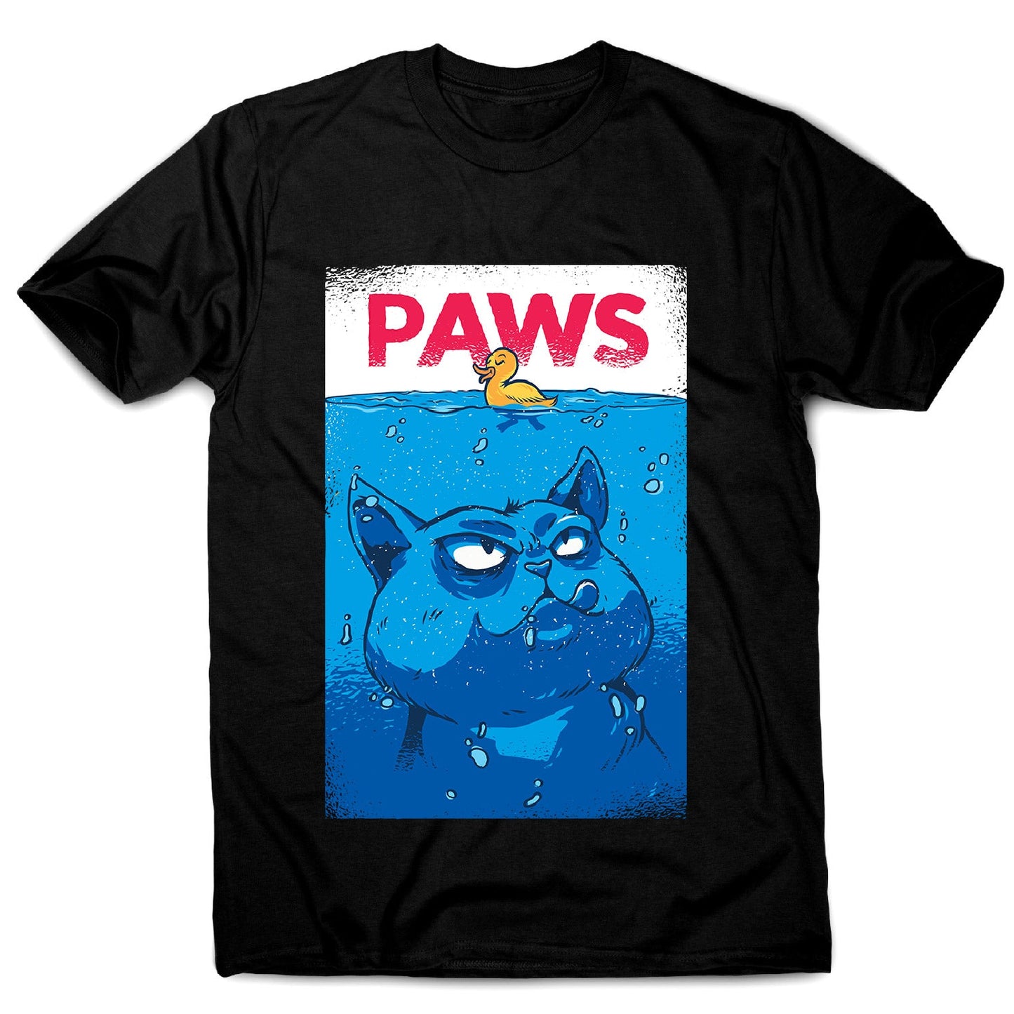 Paws - men's funny premium t-shirt