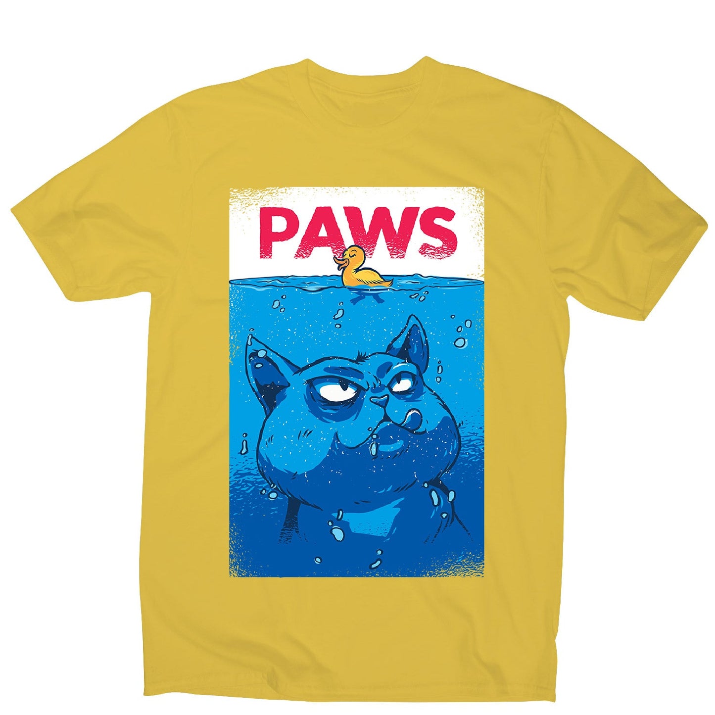 Paws - men's funny premium t-shirt