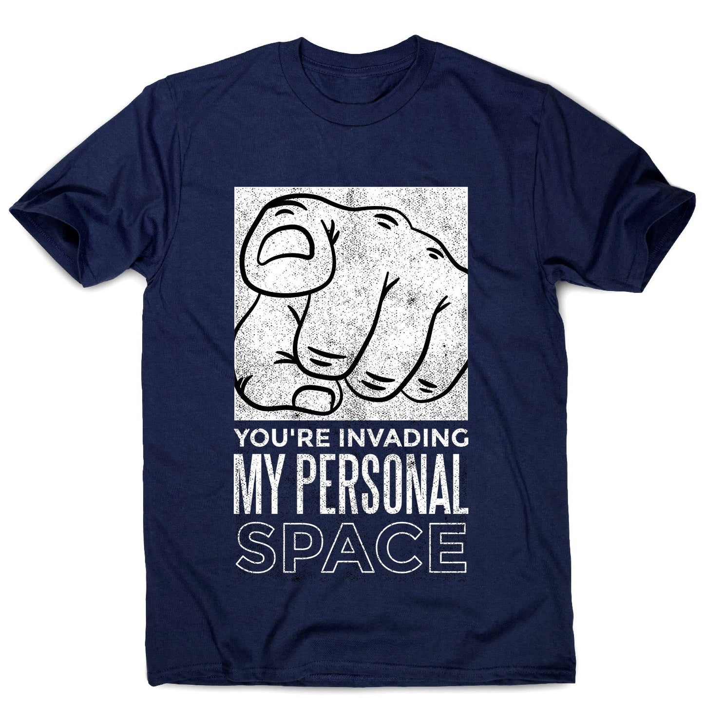 Personal space - men's funny premium t-shirt