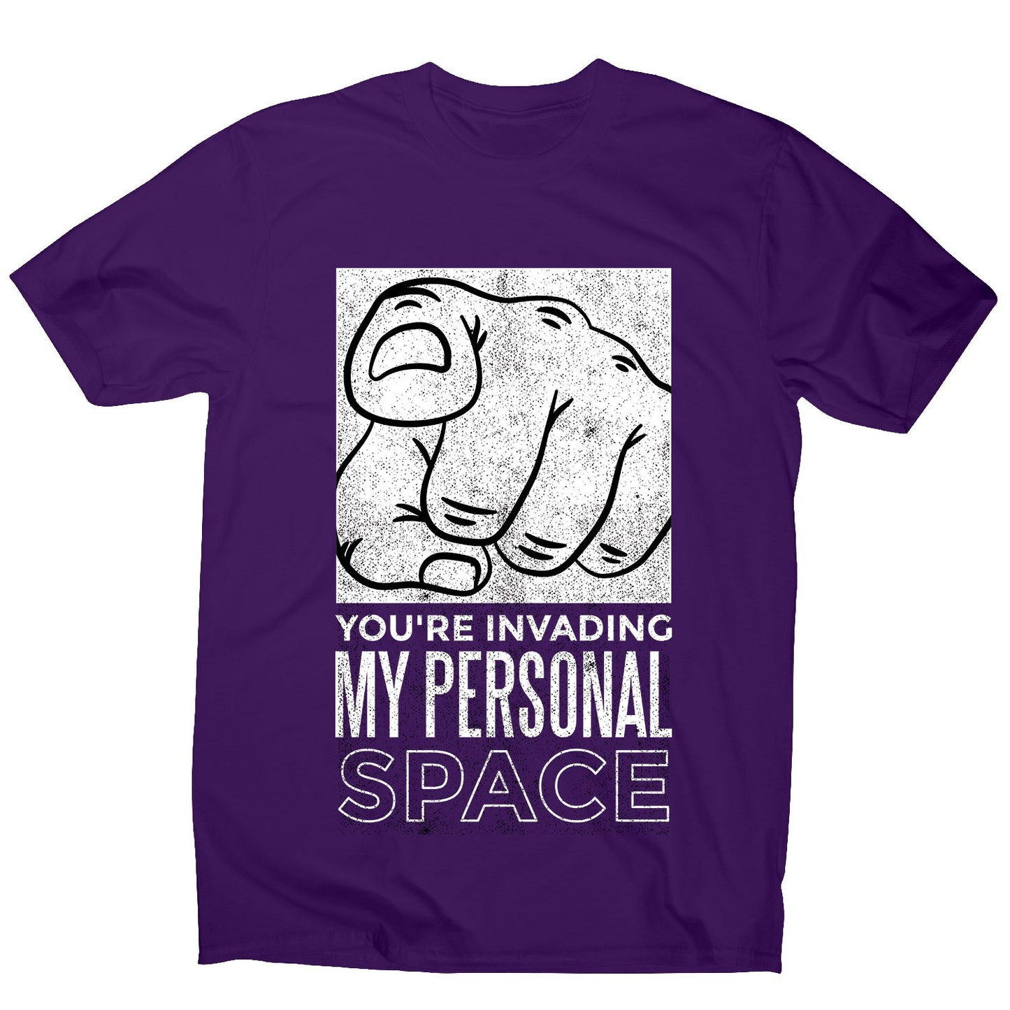 Personal space - men's funny premium t-shirt