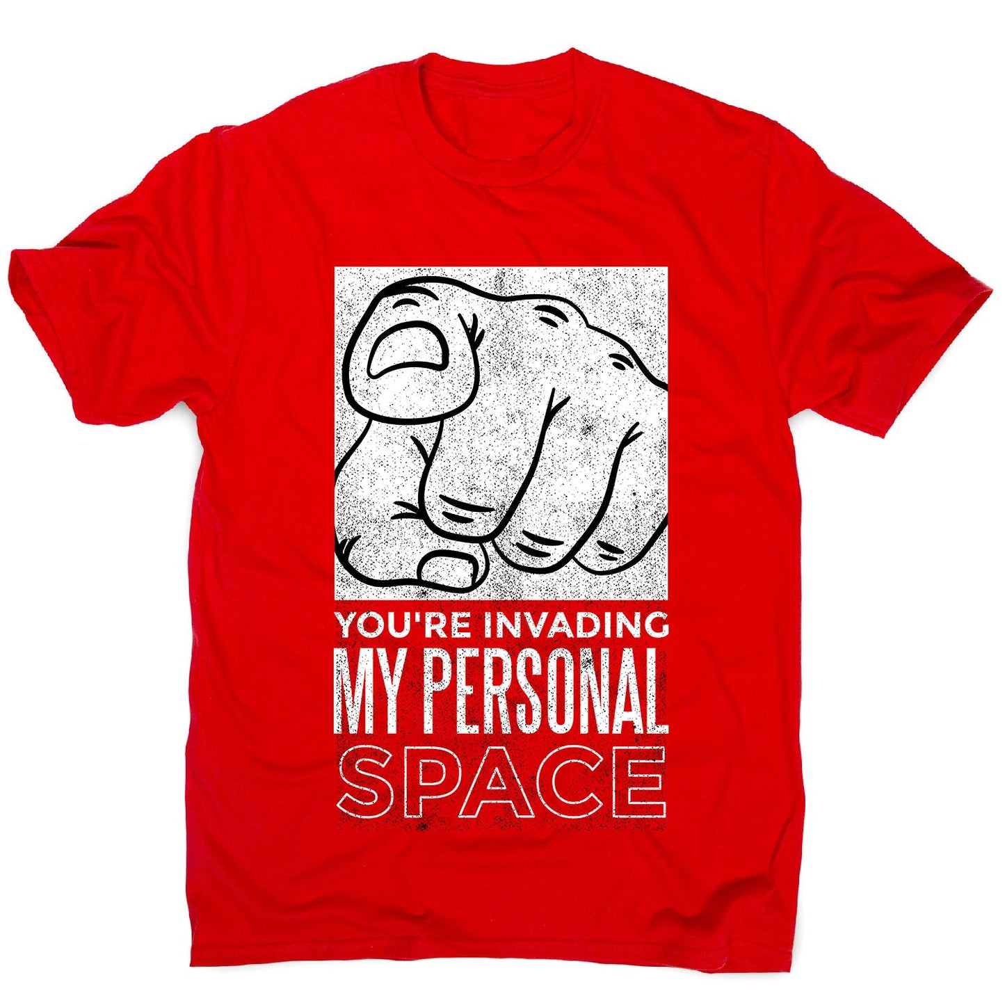 Personal space - men's funny premium t-shirt