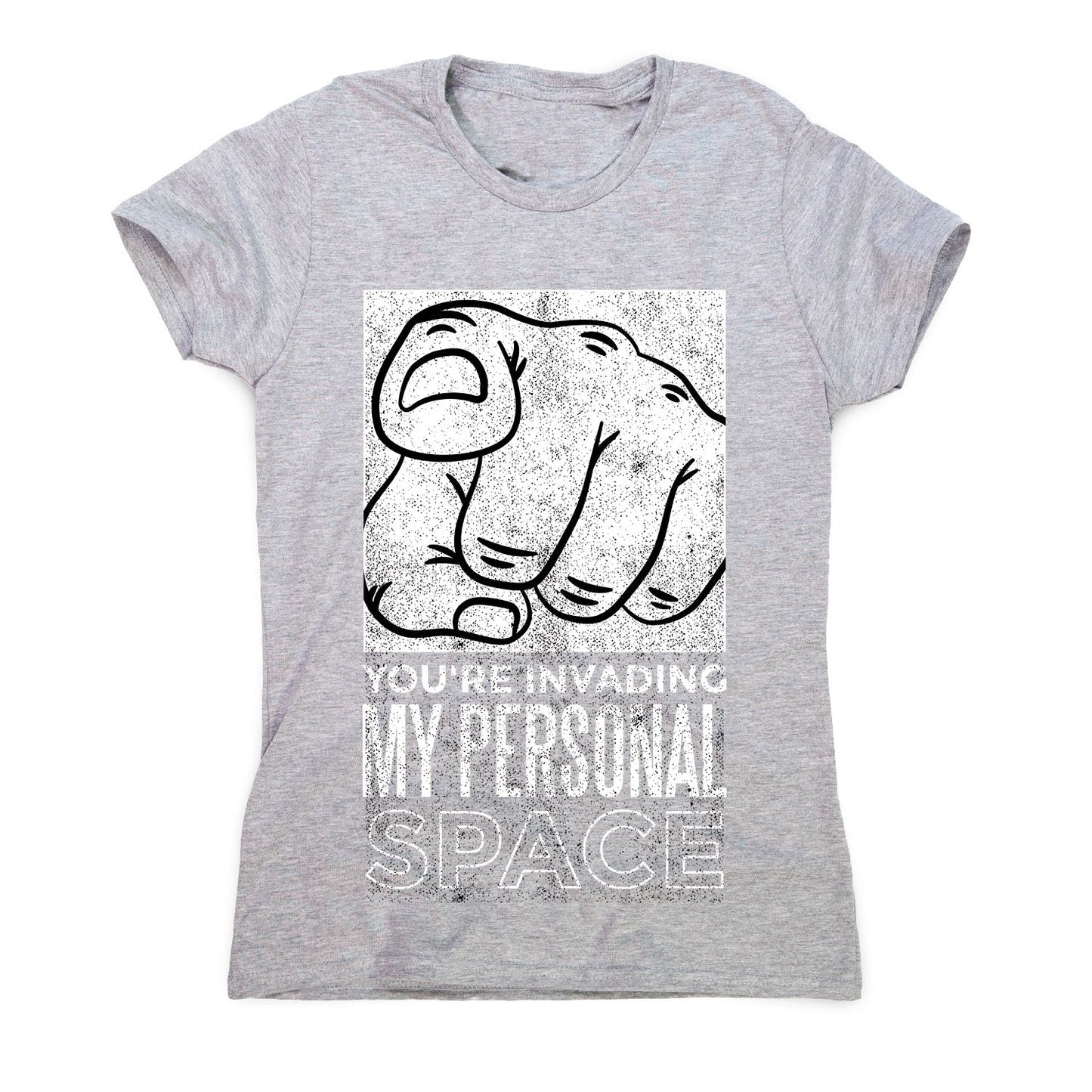 Personal space - women's funny premium t-shirt