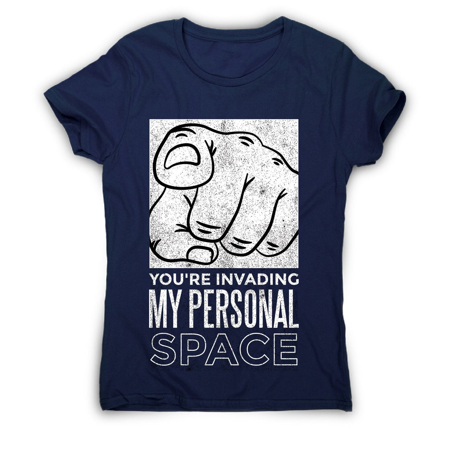 Personal space - women's funny premium t-shirt