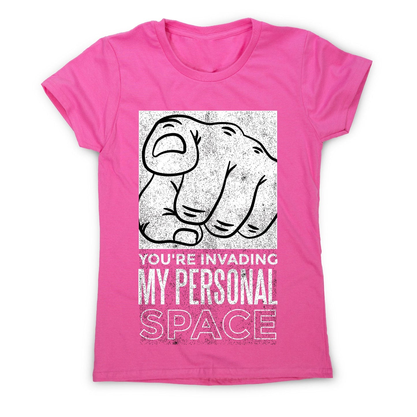 Personal space - women's funny premium t-shirt