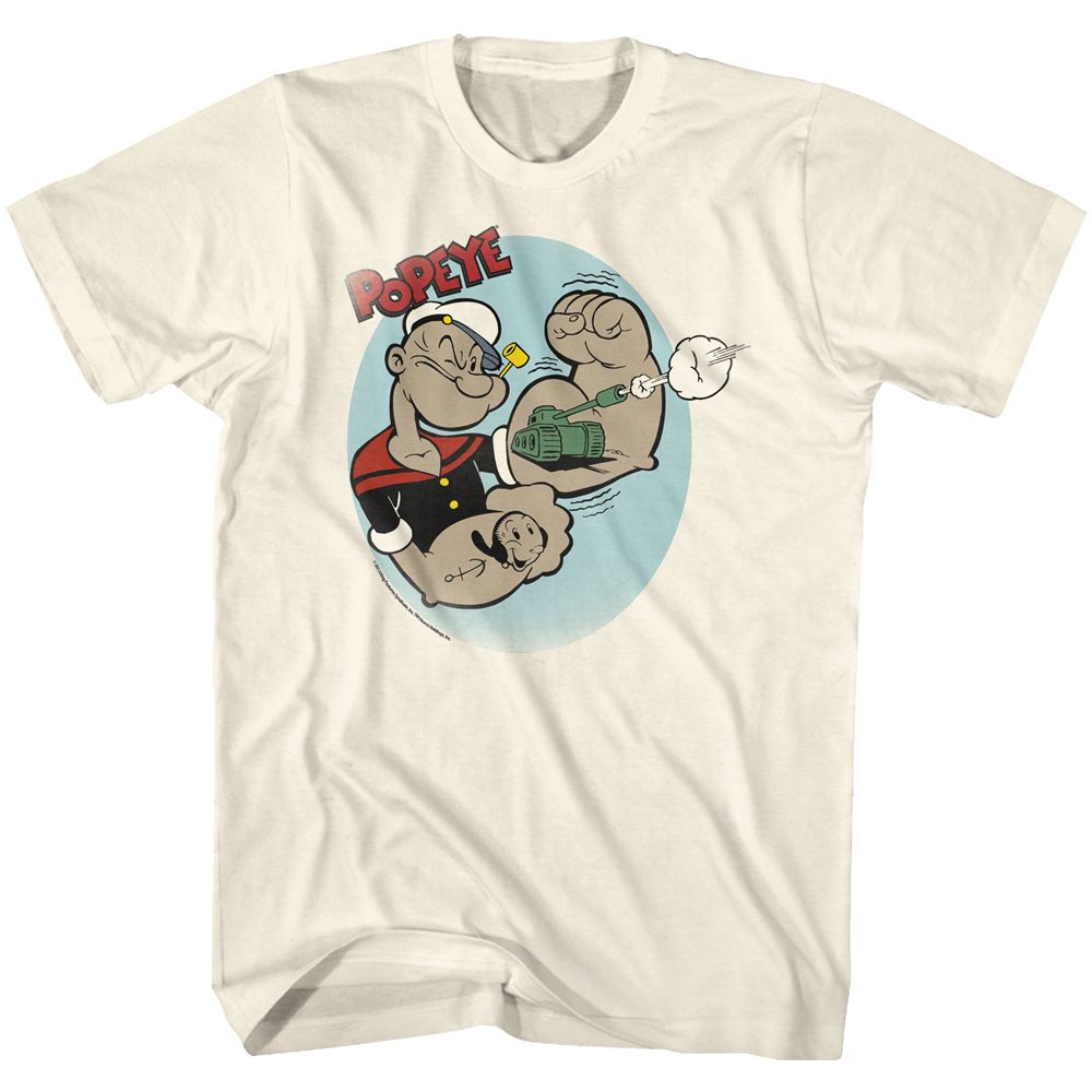 Popeye - Tattoos - Short Sleeve - Adult - T-Shirt - clothing by TeeHivey.com
