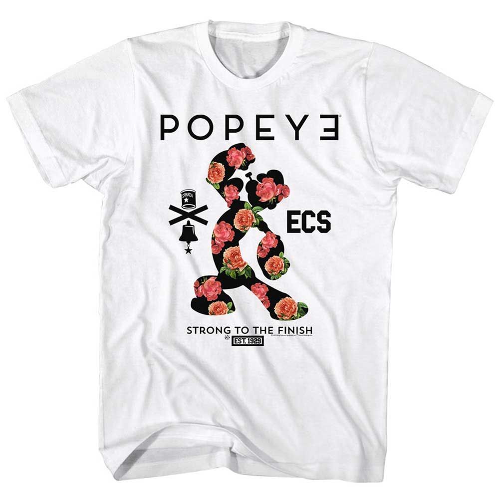 Popeye - Flowerman - Short Sleeve - Adult - T-Shirt - clothing by TeeHivey.com