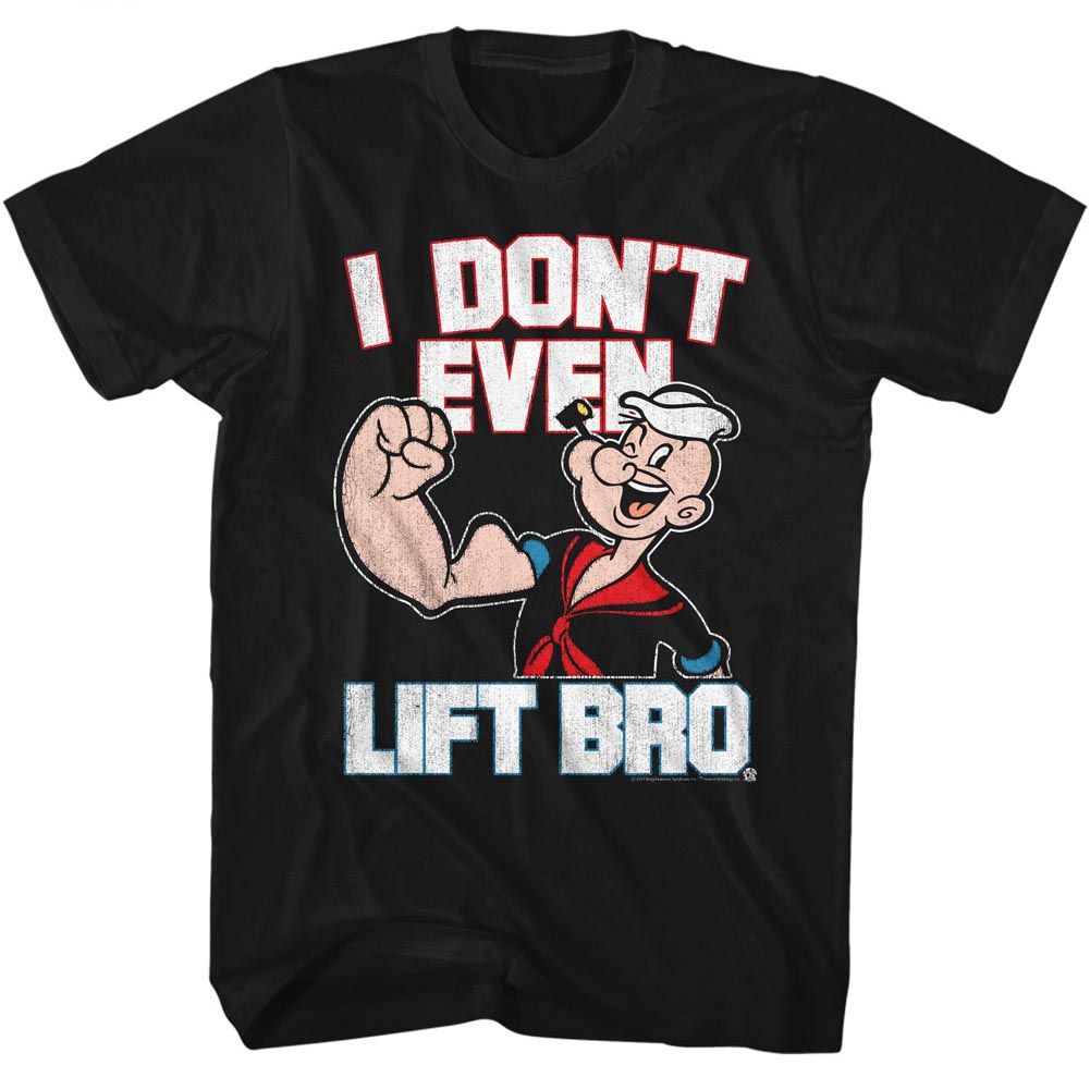 Popeye - Aint Liftin - Short Sleeve - Adult - T-Shirt - clothing by TeeHivey.com