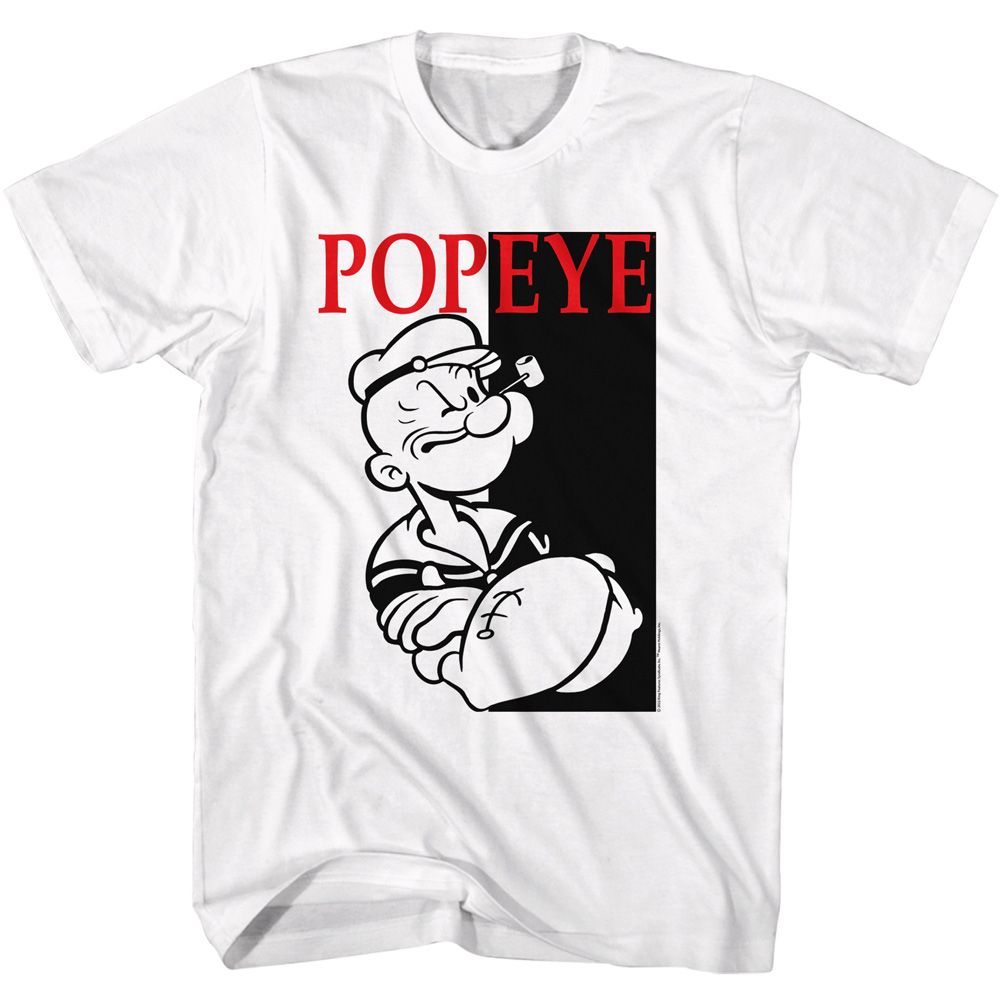 Popeye - Box - Short Sleeve - Adult - T-Shirt - clothing by TeeHivey.com