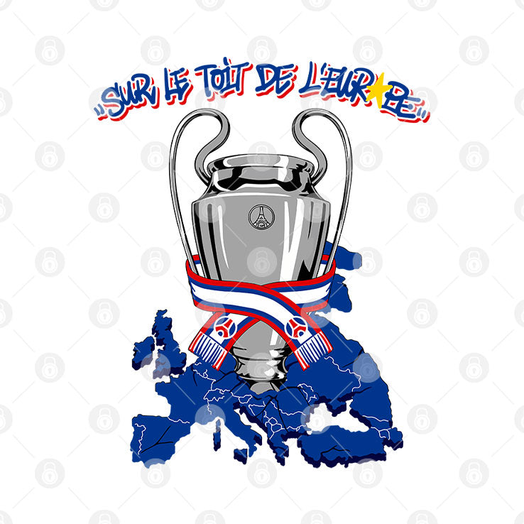 Paris Saint-Germain On The Roof Of Europe 2026 Shirt