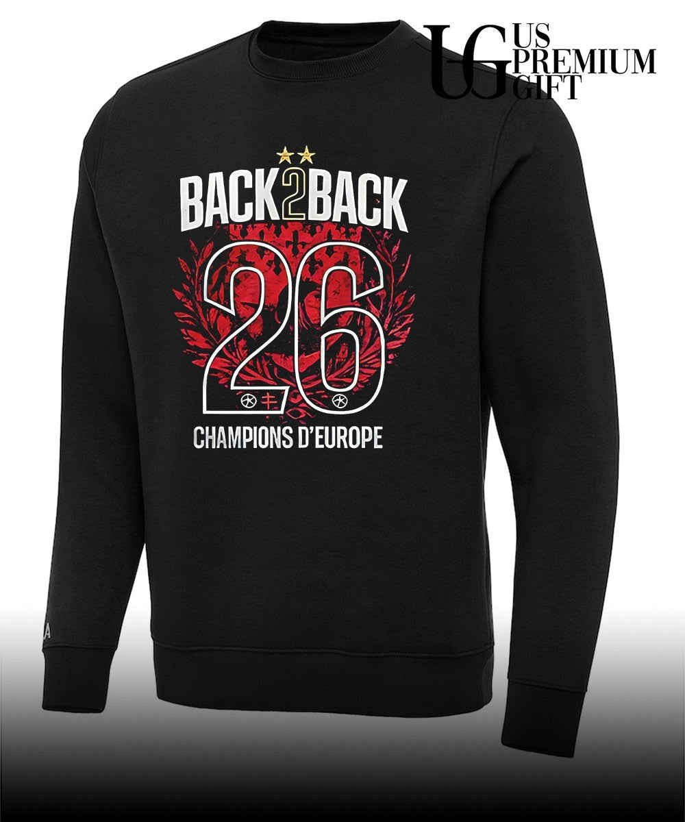 Paris Saint-Germain European Champions 2026 Back 2 Back shirt
